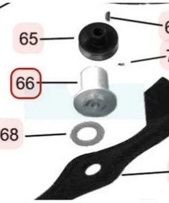 Support De Lame Pour Tondeuse Weibang (532040401002)