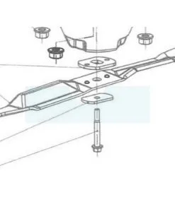 Vis De Lame Pour Tondeuse Weibang (XYJ200011)